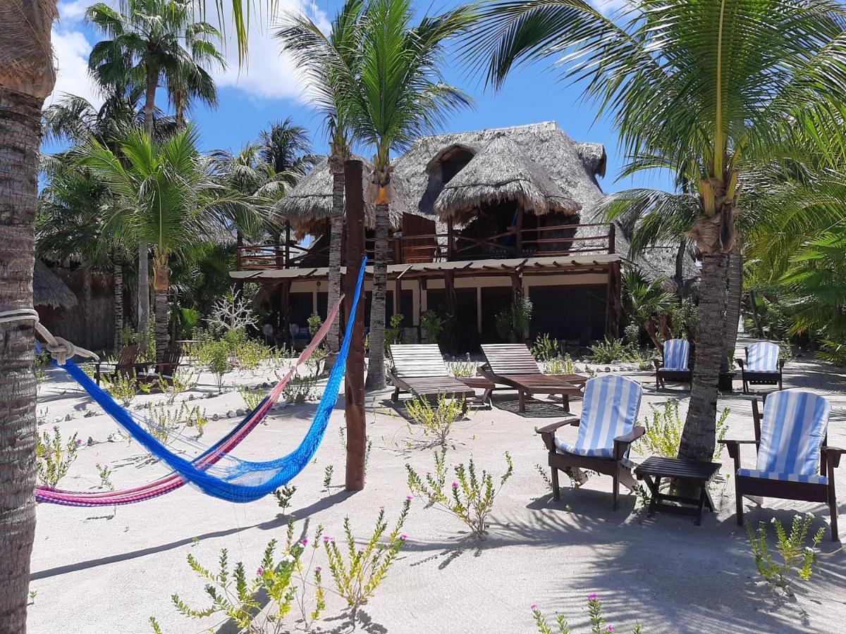 海滩宾馆斯岛套房公寓 Isla Holbox 外观 照片